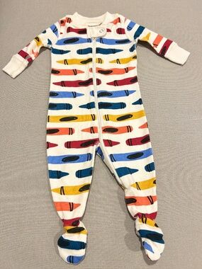 Hanna Andersson Crayon Sleeper Infant 0 to 3 Months